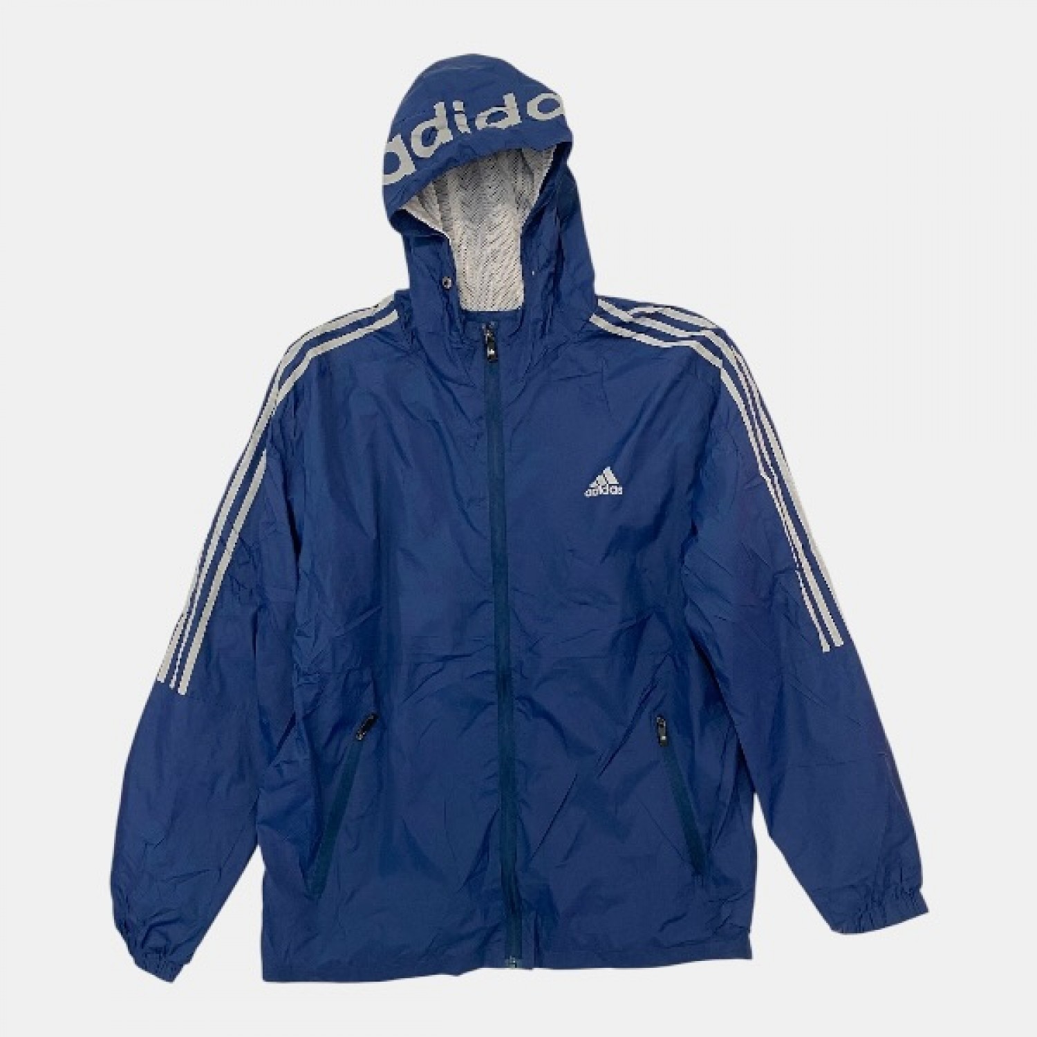Adidas Τζάκετ Μπλε με Λευκές Ρίγες /pre owned